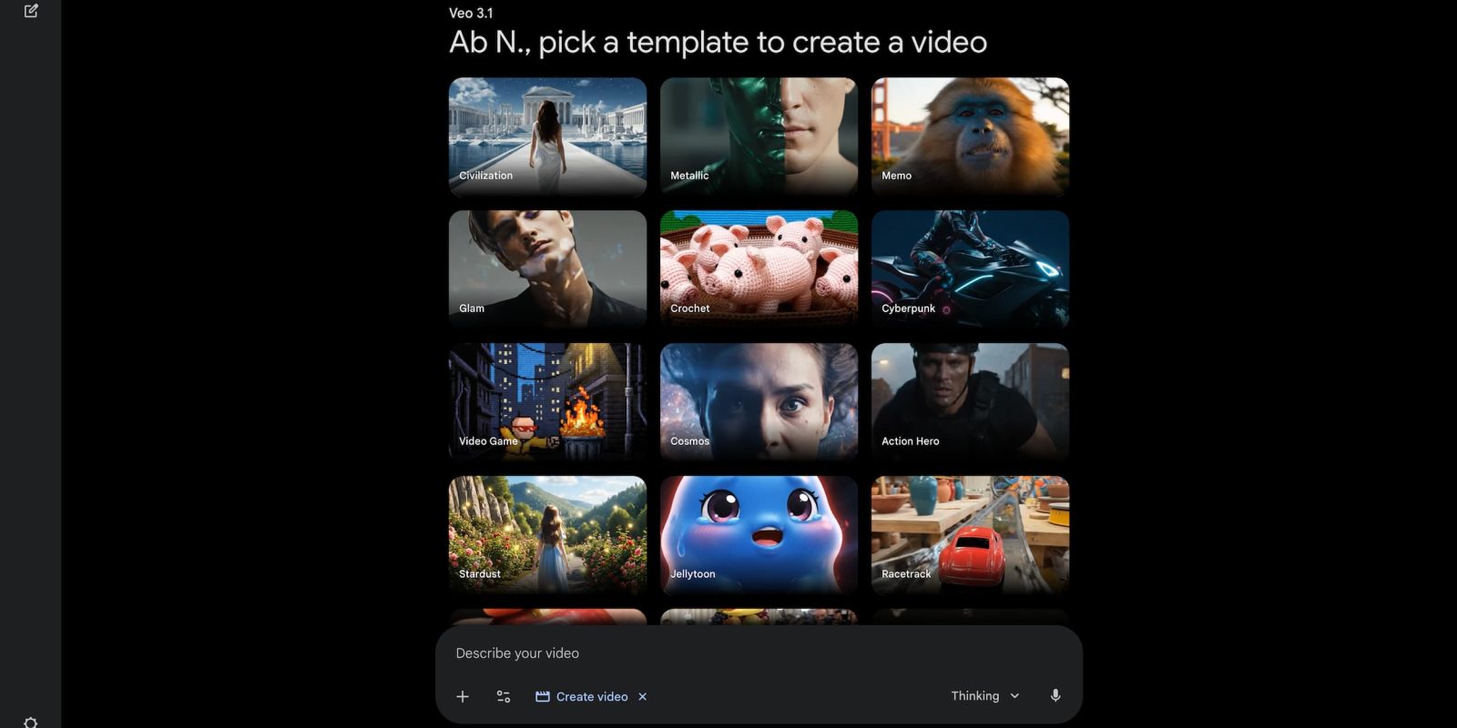 Gemini app aggiunge modelli video per creazione rapida Gemini app aggiunge modelli video per creazione rapida