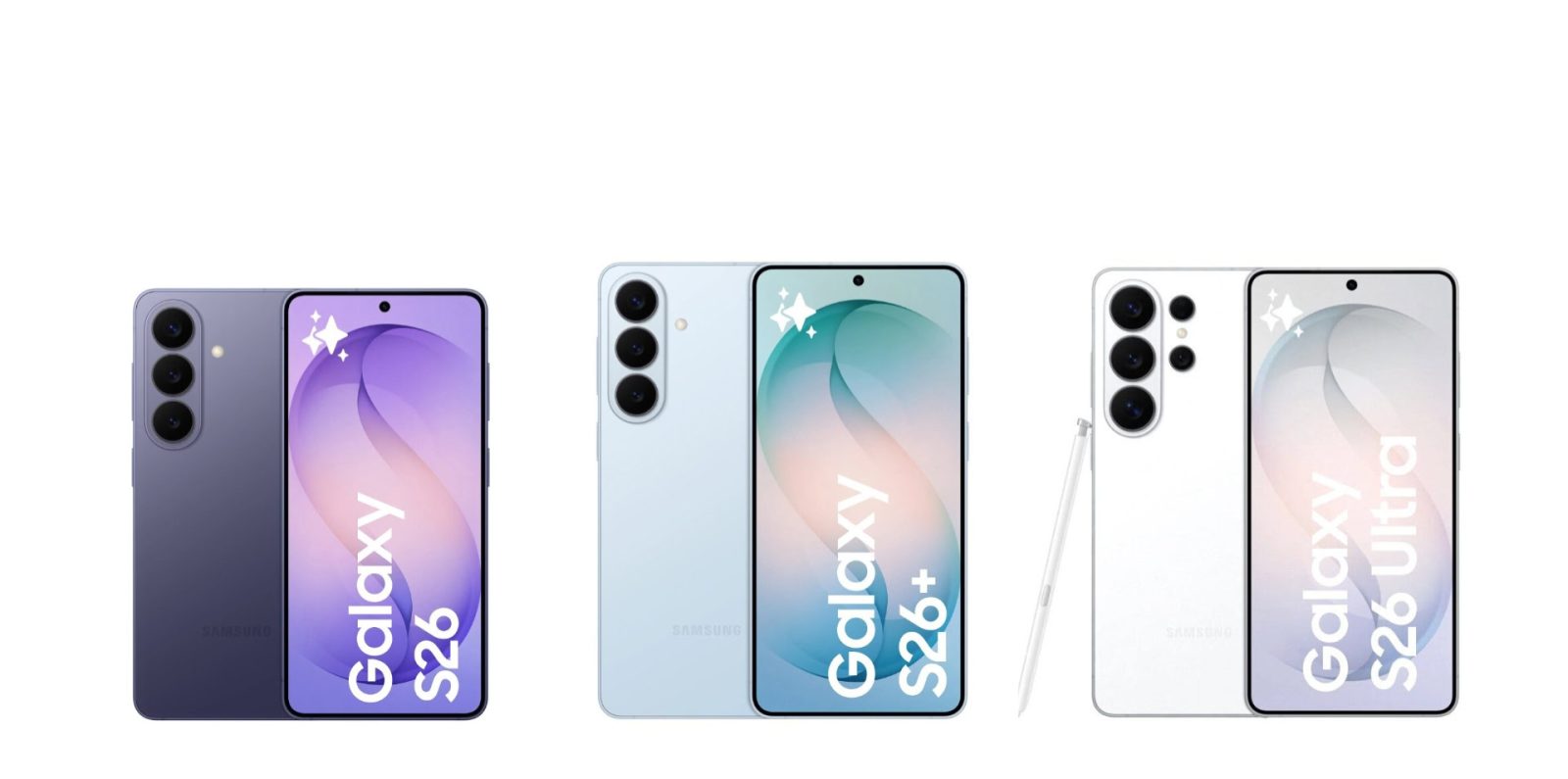 Galaxy s26 render ufficiali: 76 immagini rivelate