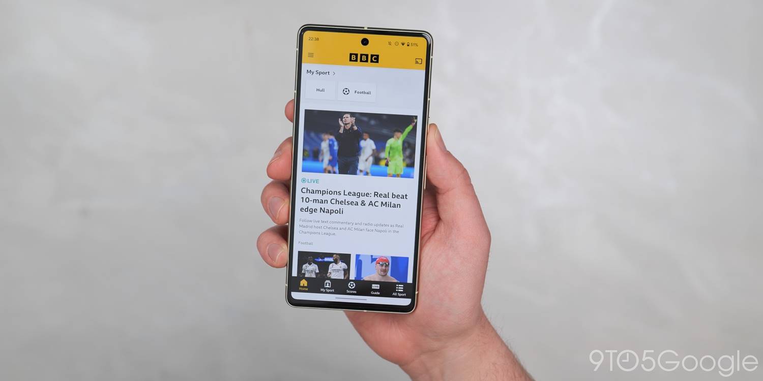 Bbc sport modalità scura finalmente disponibile su android