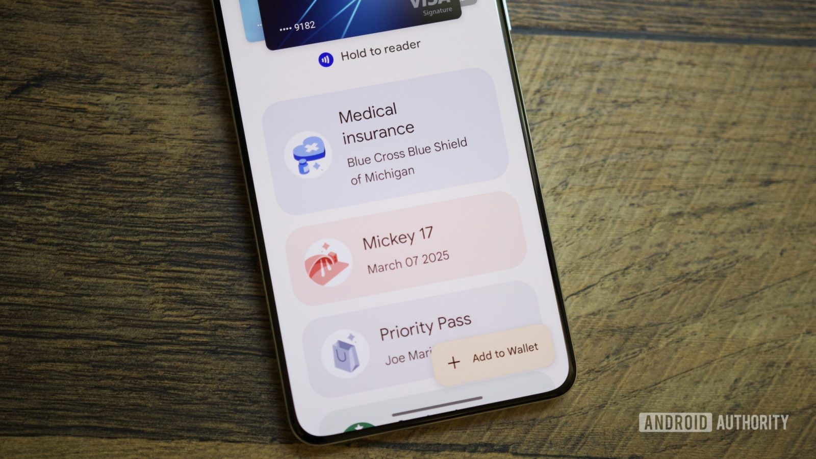 Google wallet redesign renderà più difficile accedere ai tuoi passaggi aggiuntivi