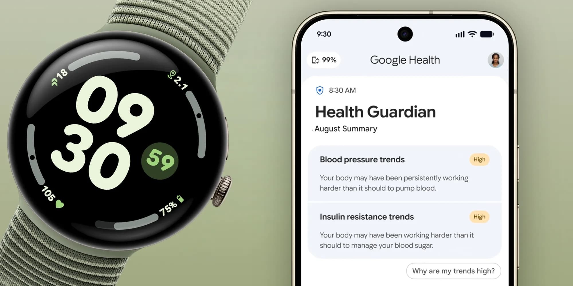 Google Health 5.09 in arrivo: il carico cardio include gli allenamenti di terze parti e altre novità