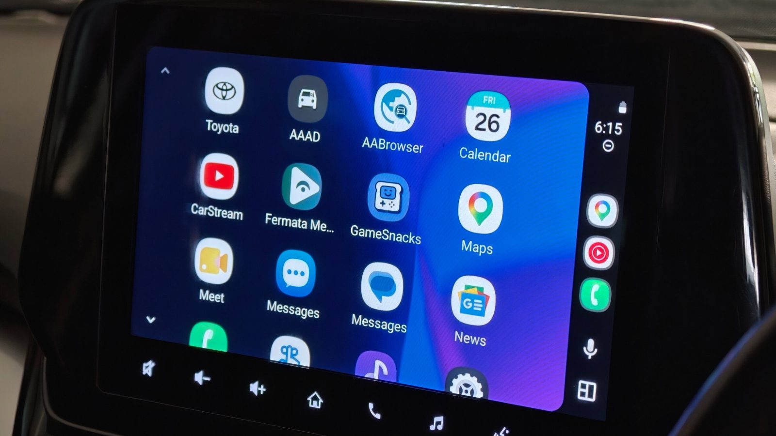 Android auto, gamesnacks potrebbe finalmente arrivare a schermo intero