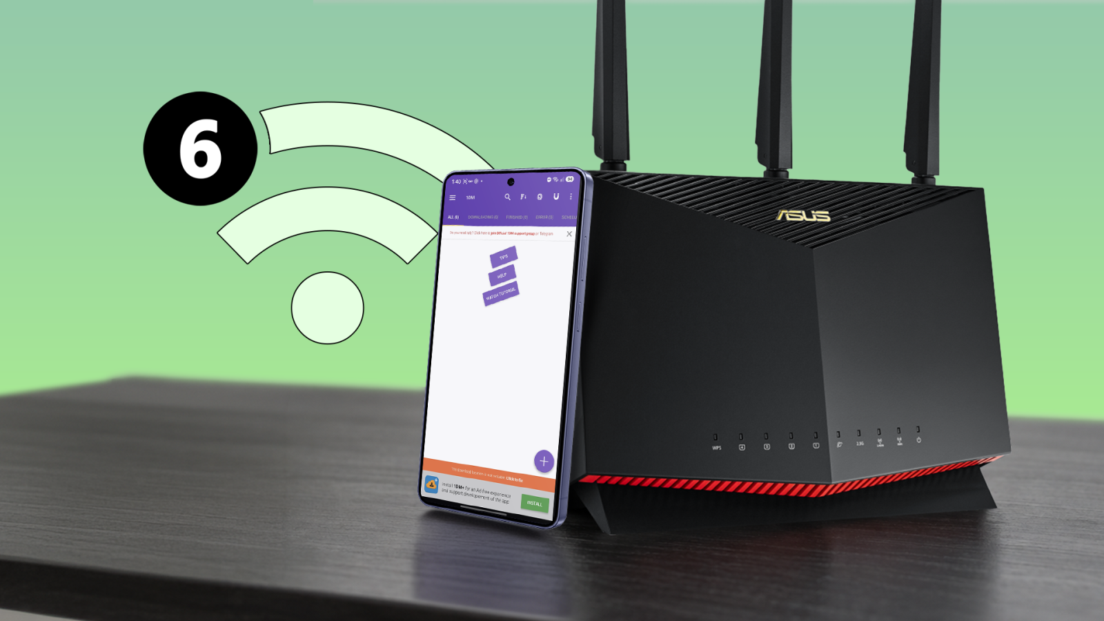 Gestori di download android: con il wi-fi 6 questa app raggiunge 500 mbps nei trasferimenti multi-thread