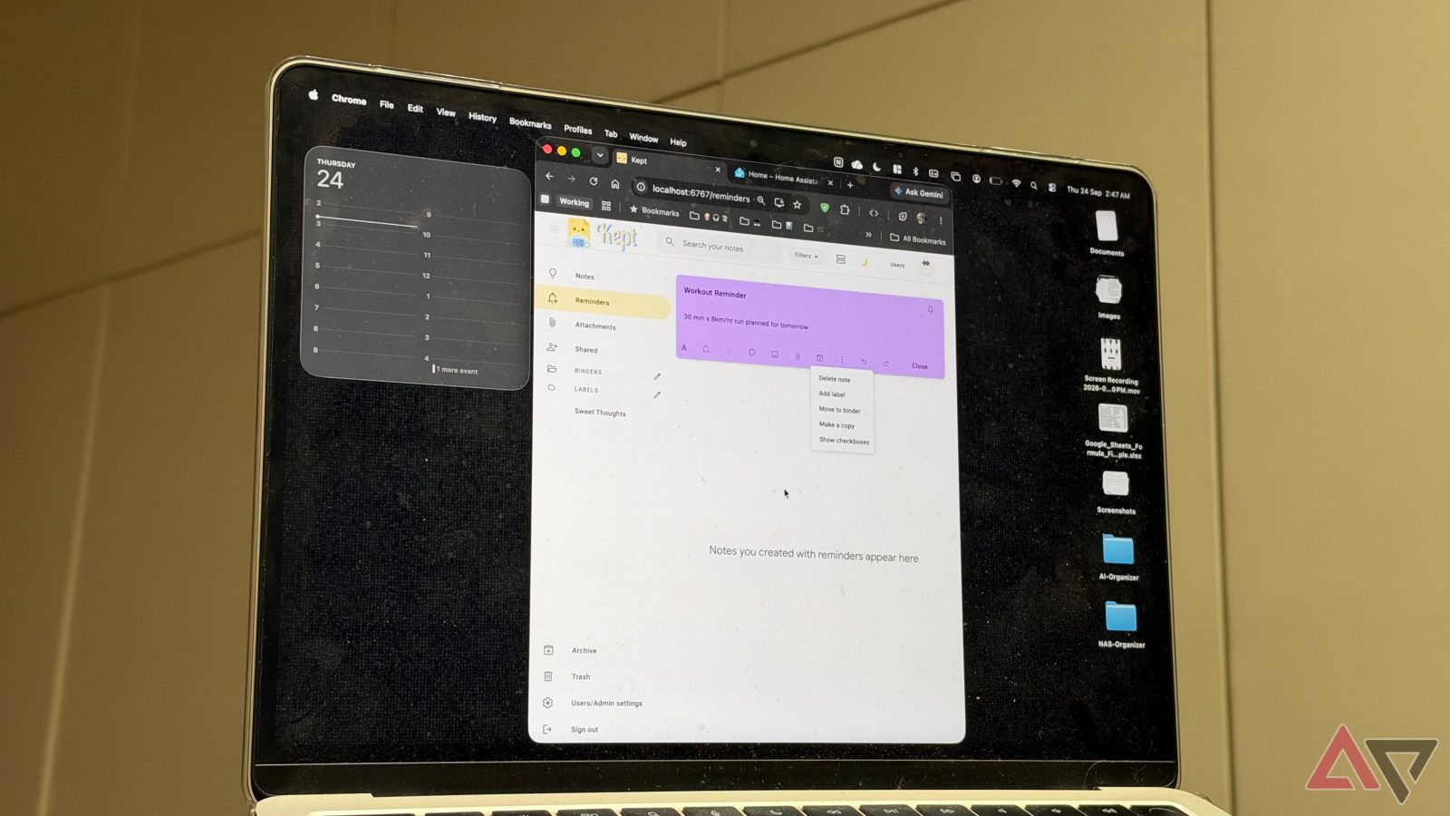 App per note self-hosted: perché ho abbandonato Google Keep e ripreso il controllo