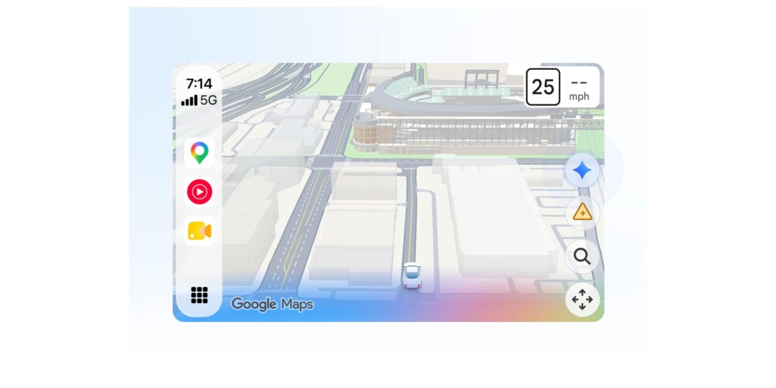 Google Maps su CarPlay introduce Gemini durante la navigazione