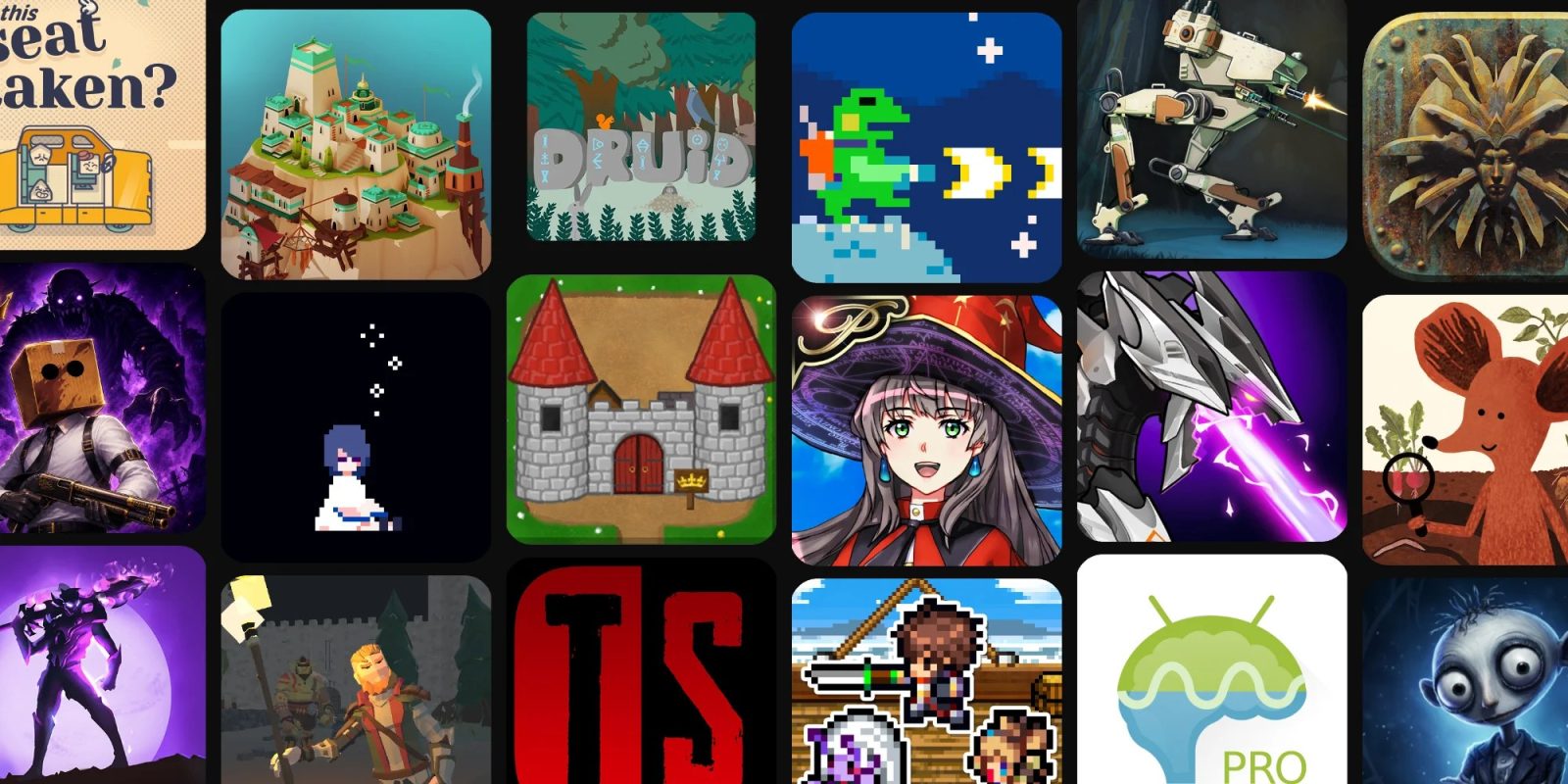 Offerte app android del prime day: giochi gratis e scontati come this seat taken?, islanders, druid e kero blaster