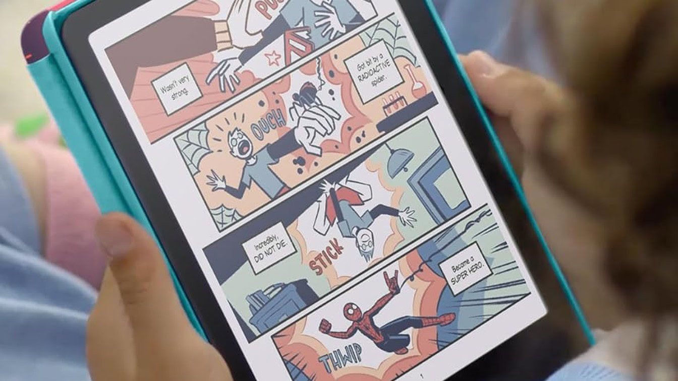Kindle colorsoft kids in offerta: il lettore ebook a colori da 16 gb scende a 209,99 dollari