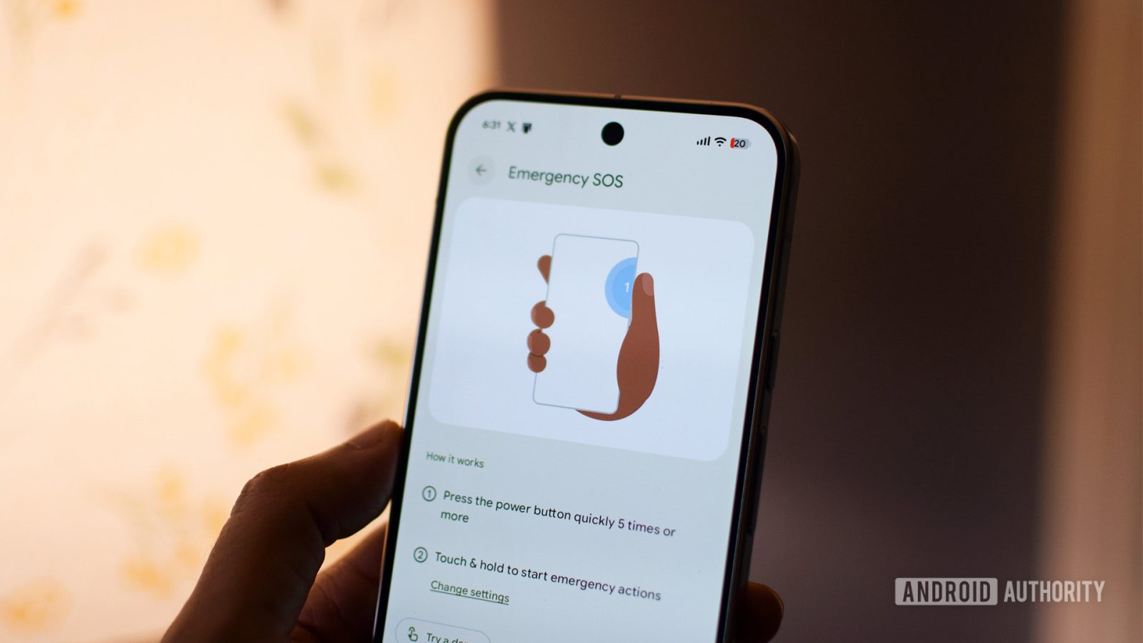 Android: presto potrai attivare sos emergenza senza toccare il telefono