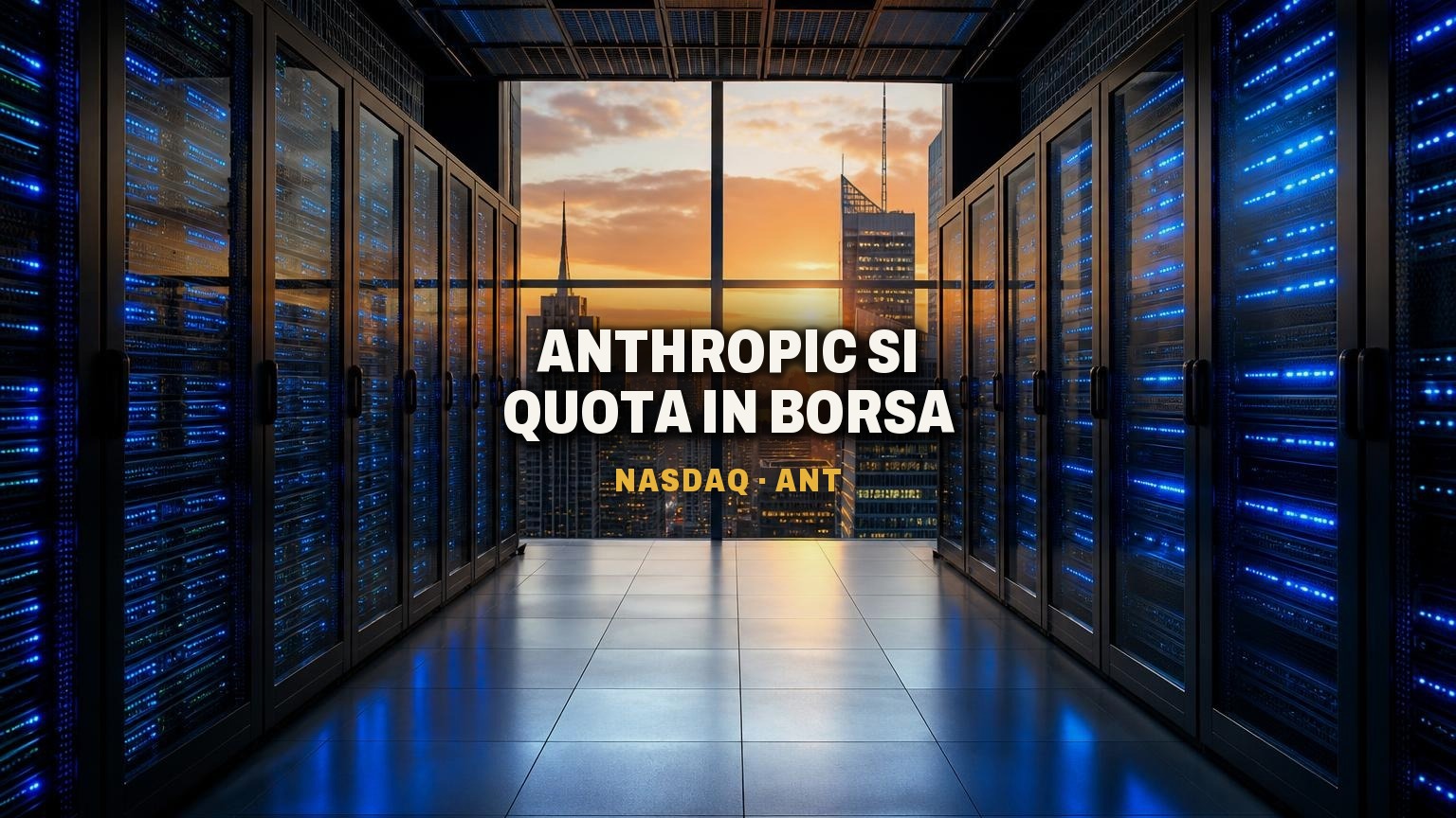 Anthropic si quota in Borsa: depositato l'S-1, debutto al Nasdaq a metà novembre con una valutazione vicina ai 2.000 miliardi