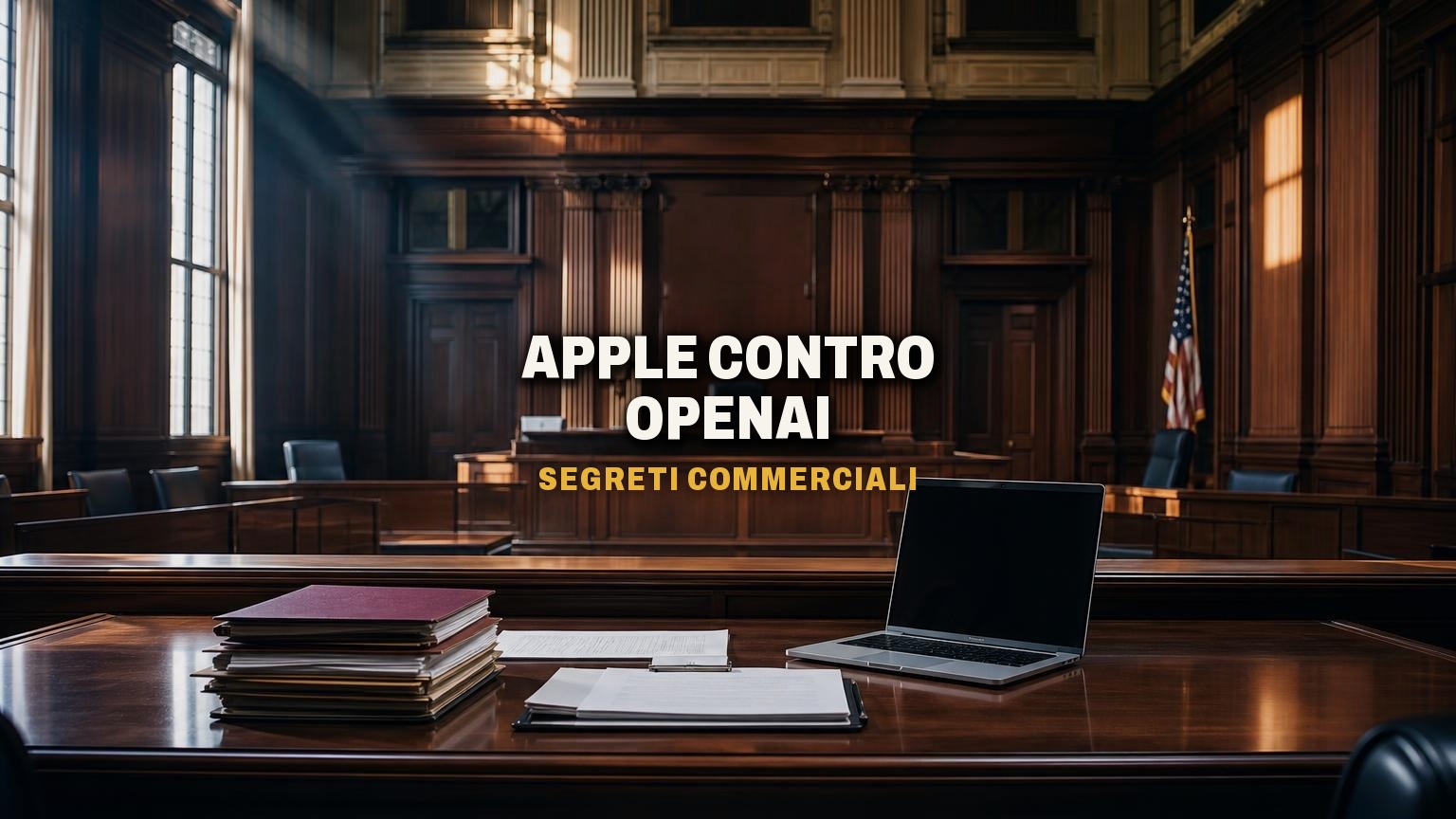 Apple allarga l'accesso alle prove nella causa contro OpenAI sui segreti commerciali