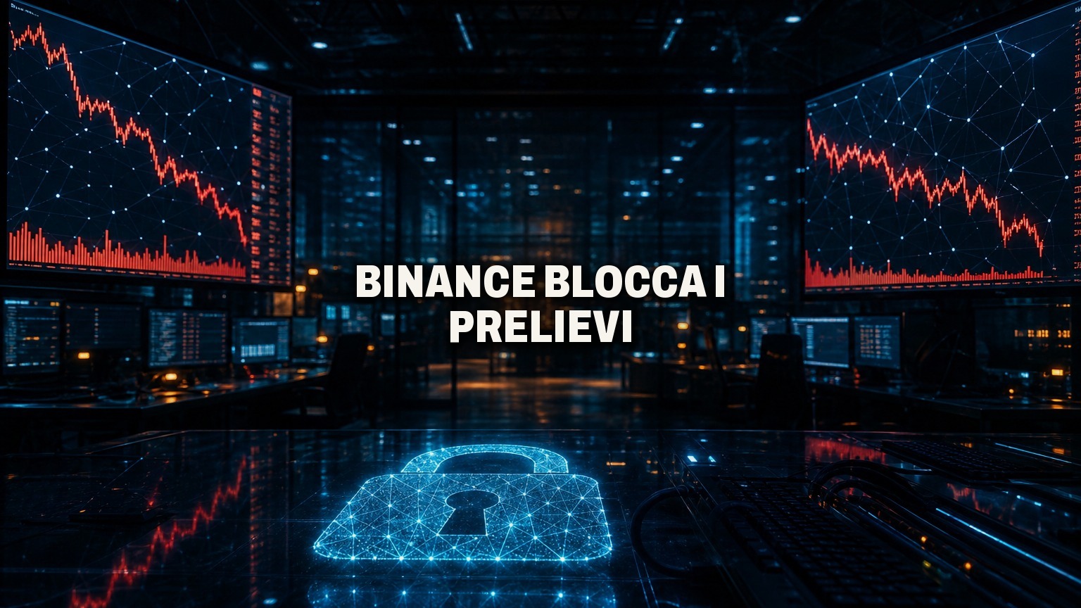 Binance sospende i prelievi dopo un incidente di sicurezza: cosa sappiamo