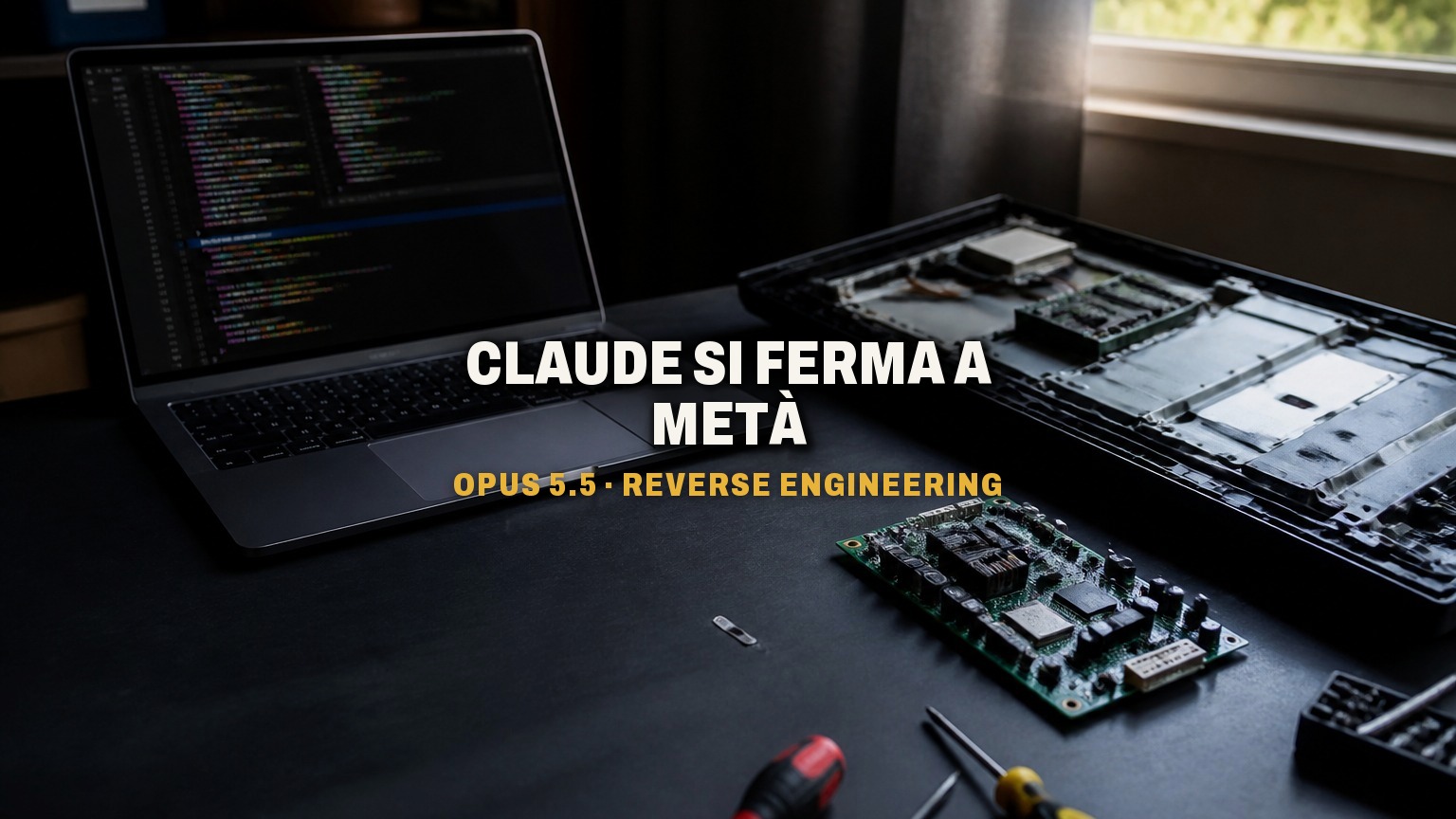 Claude Opus 5.5 si ferma a metà sul reverse engineering: il blocco silenzioso che Anthropic non spiega