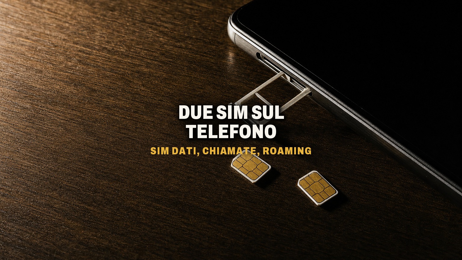 Due SIM sullo stesso telefono: come scegliere la SIM dati