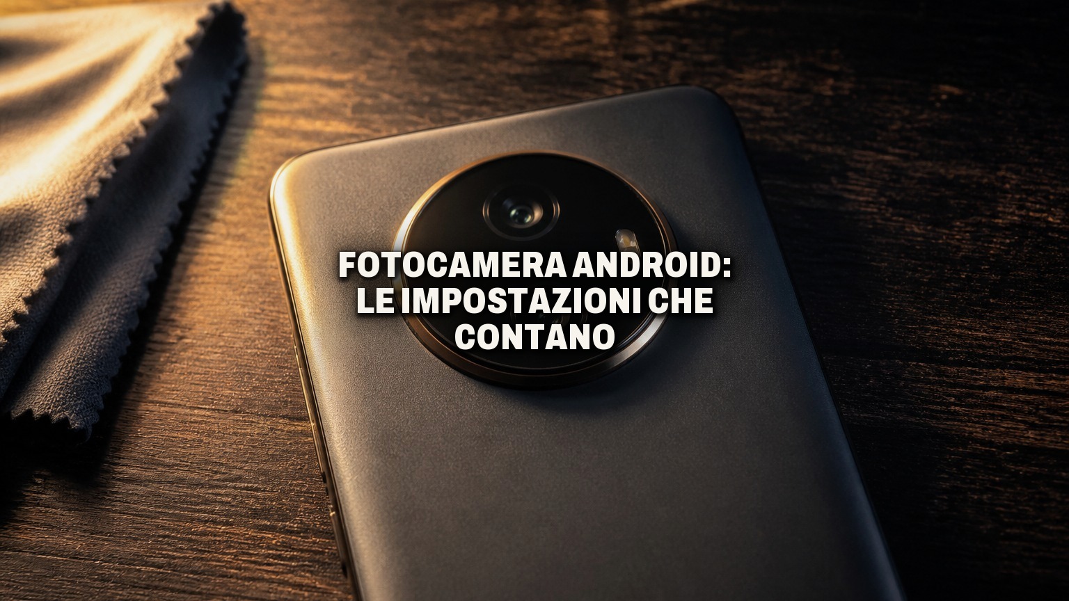 Fotocamera Android: le impostazioni che cambiano davvero le foto