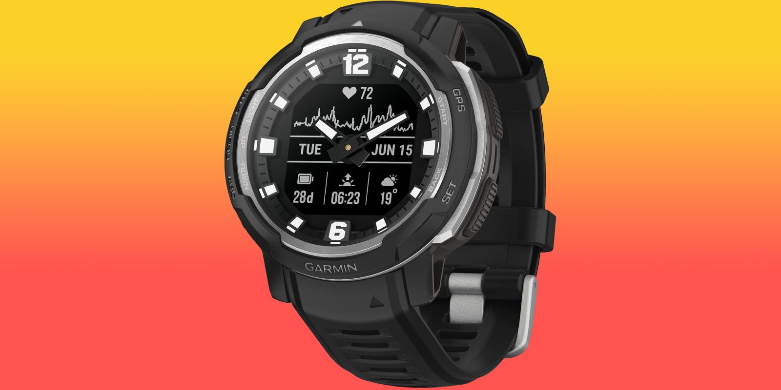 Garmin instinct crossover in offerta: costa 400 dollari in meno rispetto al modello più recente