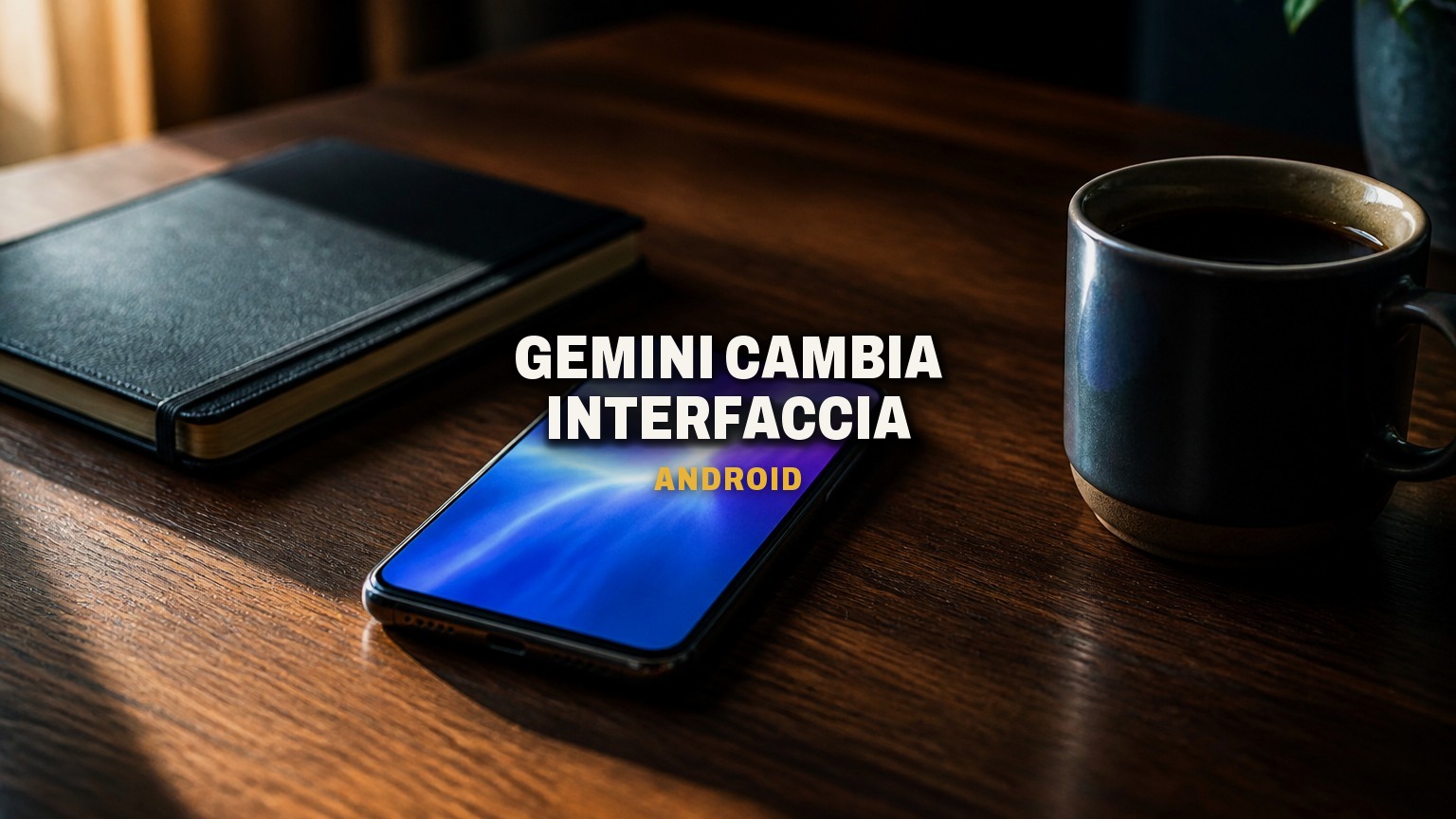 Gemini su Android cambia faccia: pannello laterale e impostazioni ridisegnati