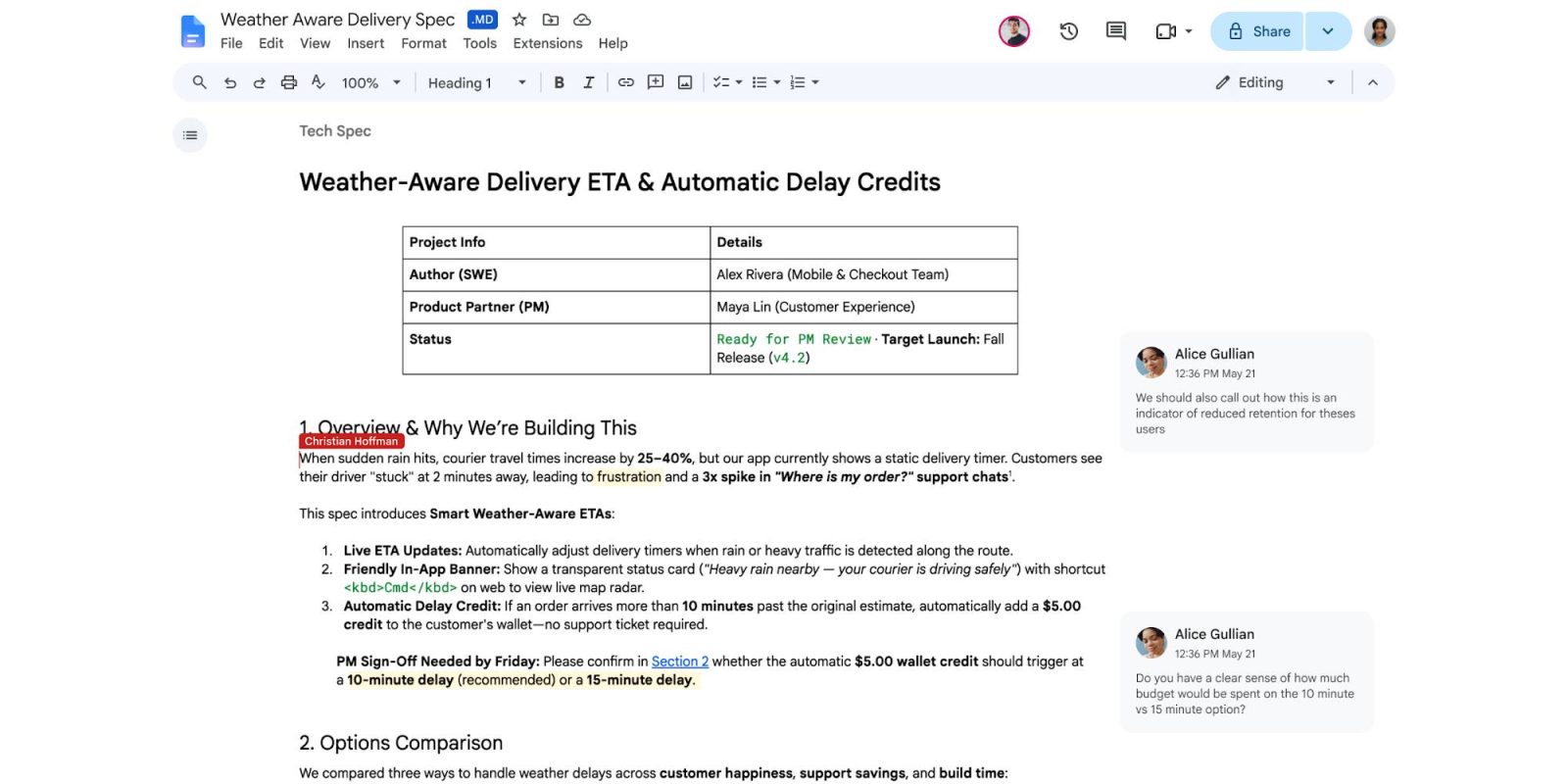 Google docs e google drive supportano ora nativamente i file markdown