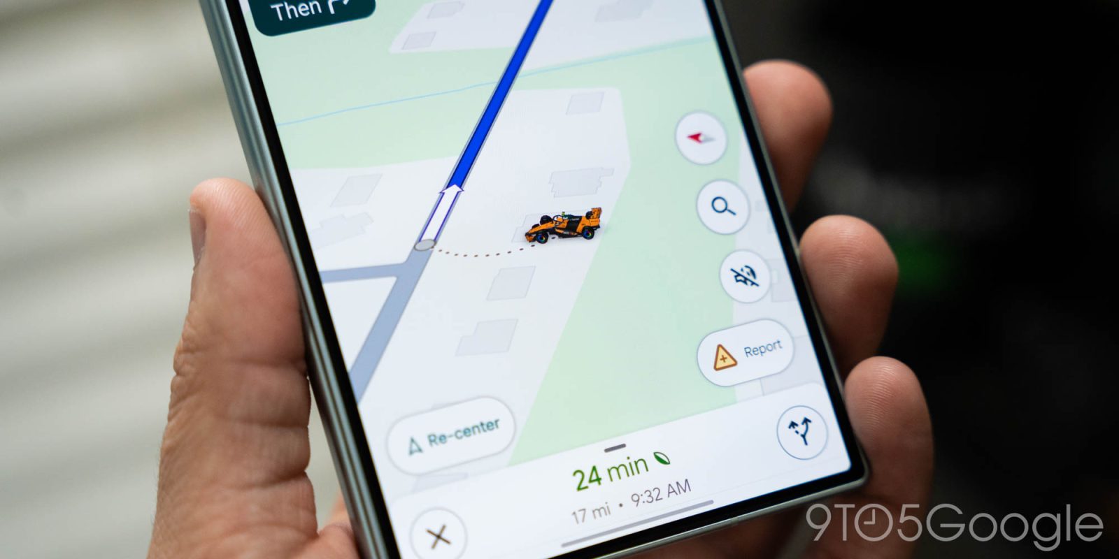 Google Maps ti permette di trasformare la tua auto in una McLaren F1