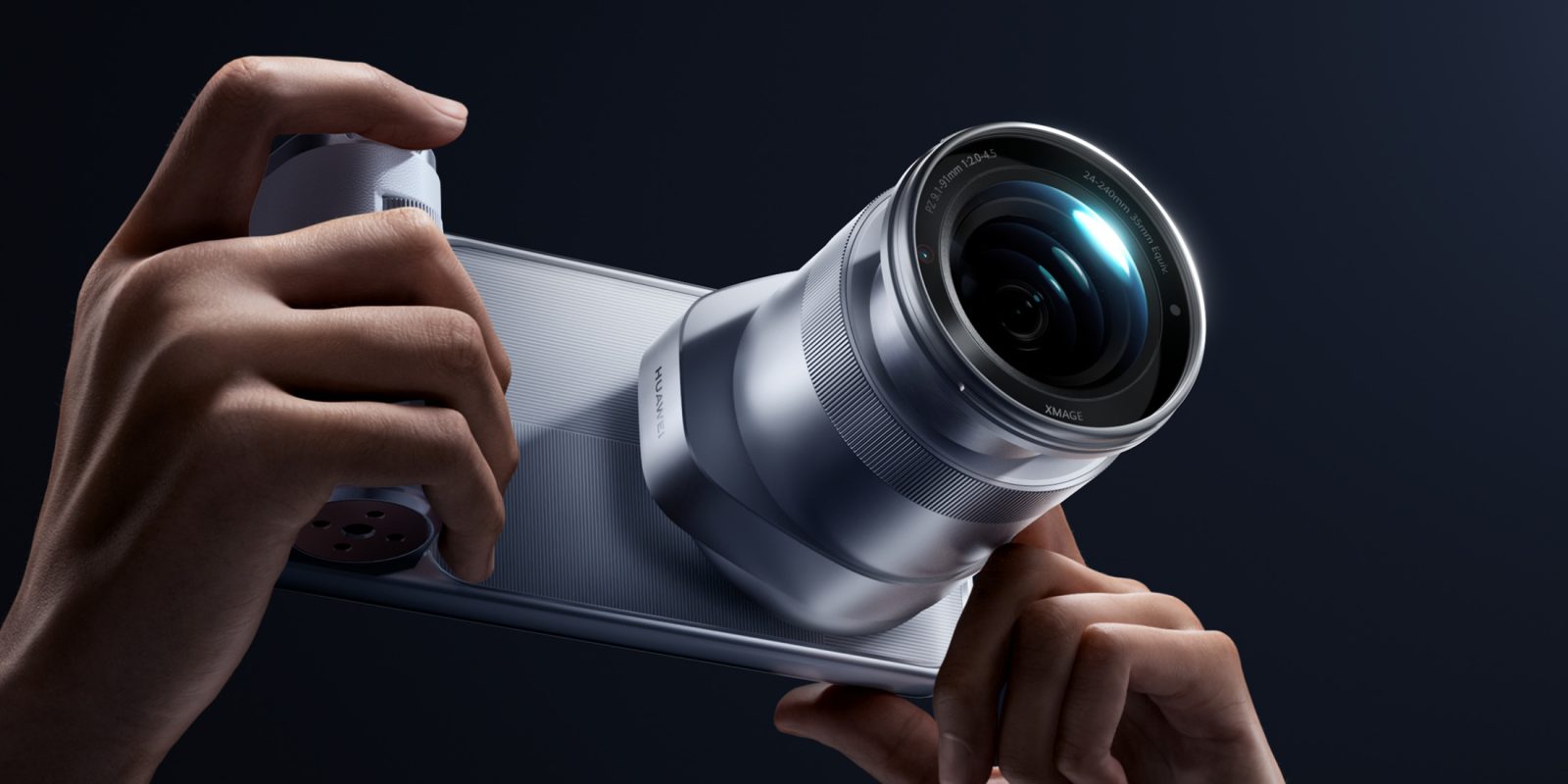 Huawei mate 90 pro max ti permette di aggiungere un’intera fotocamera allo smartphone