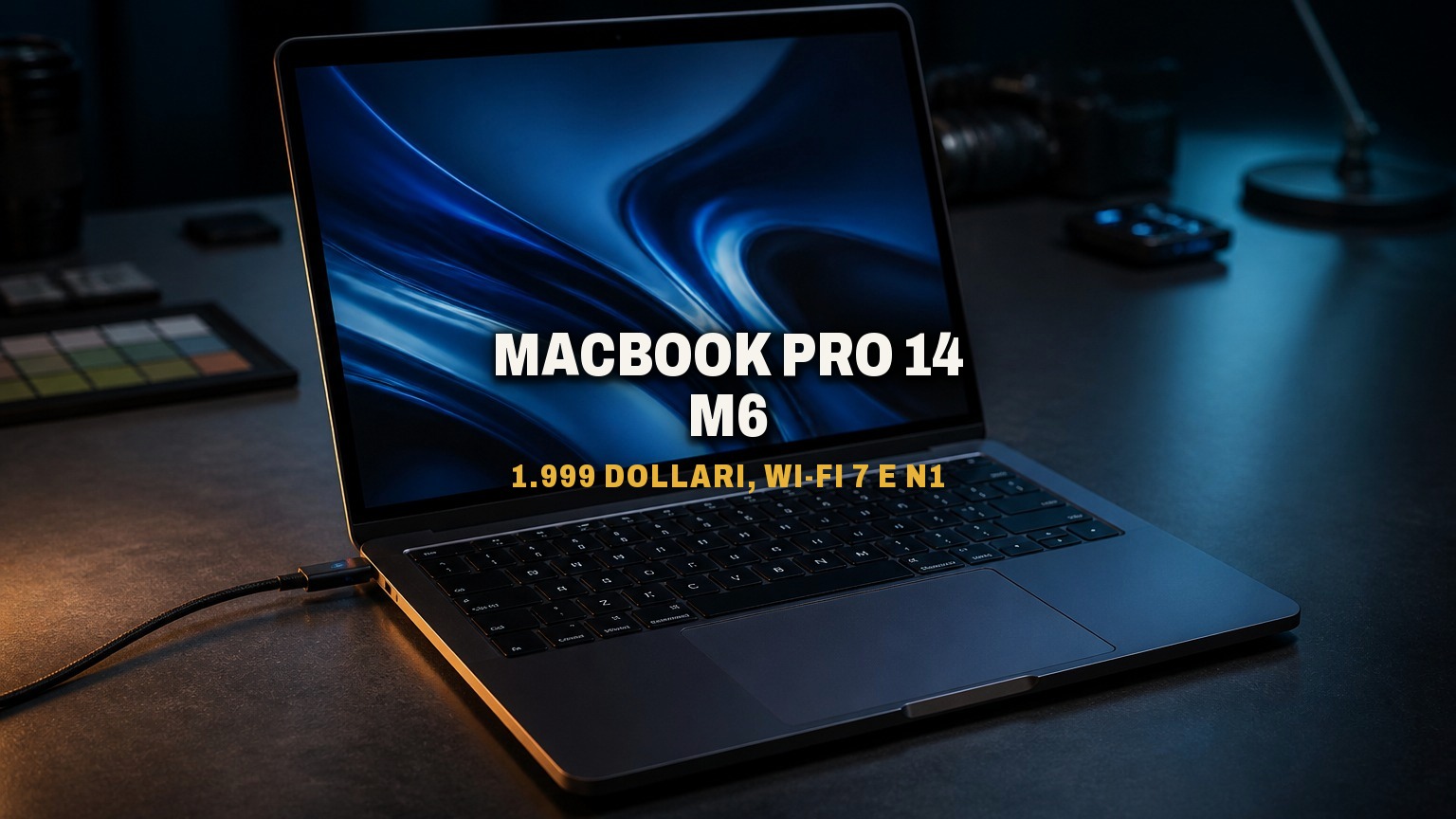 MacBook Pro 14 con M6 a 1.999 dollari: più GPU, Wi-Fi 7 e Neural Engine doppio