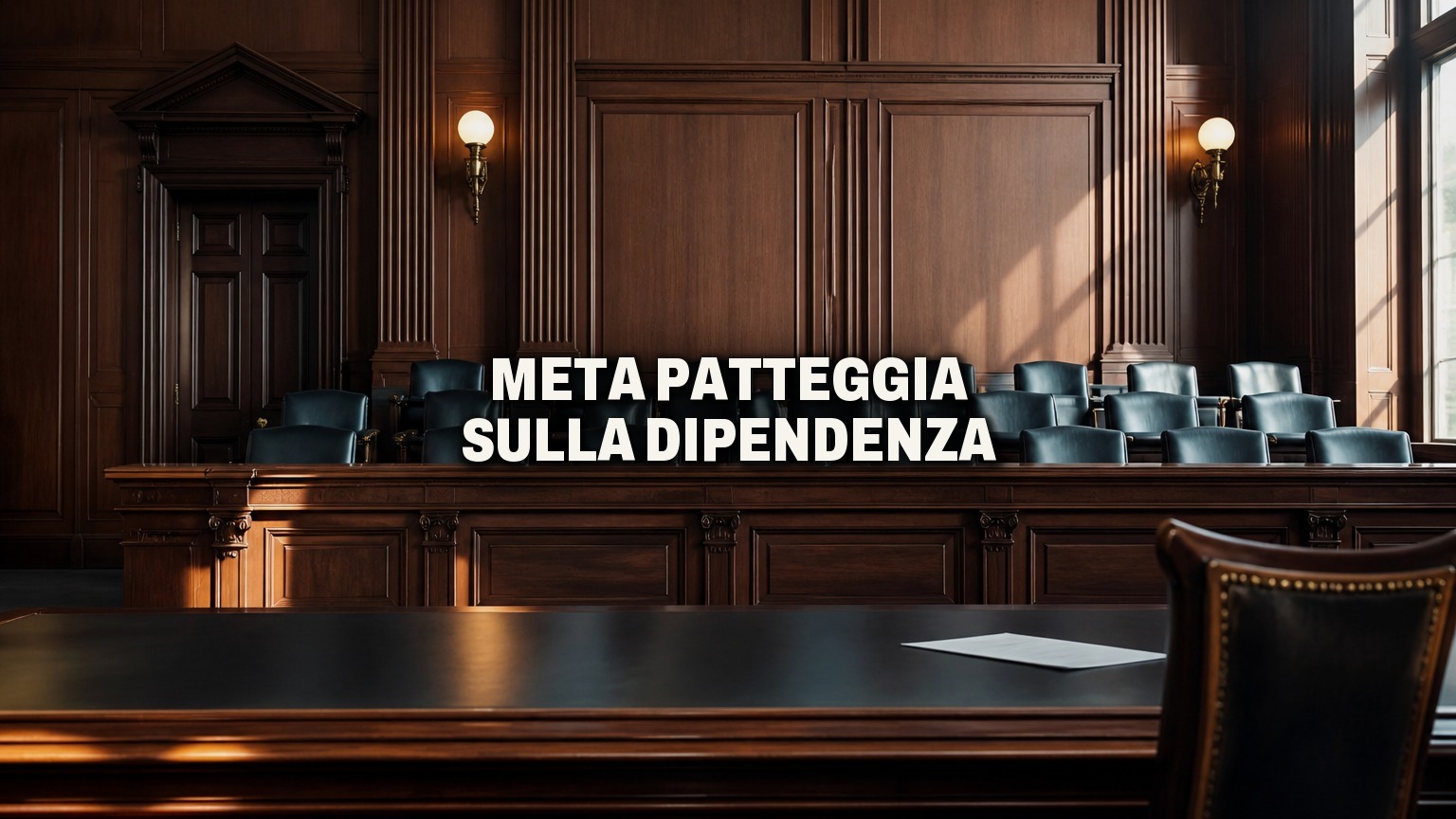 Meta chiude l'ennesima causa sulla dipendenza da social, poco prima del processo