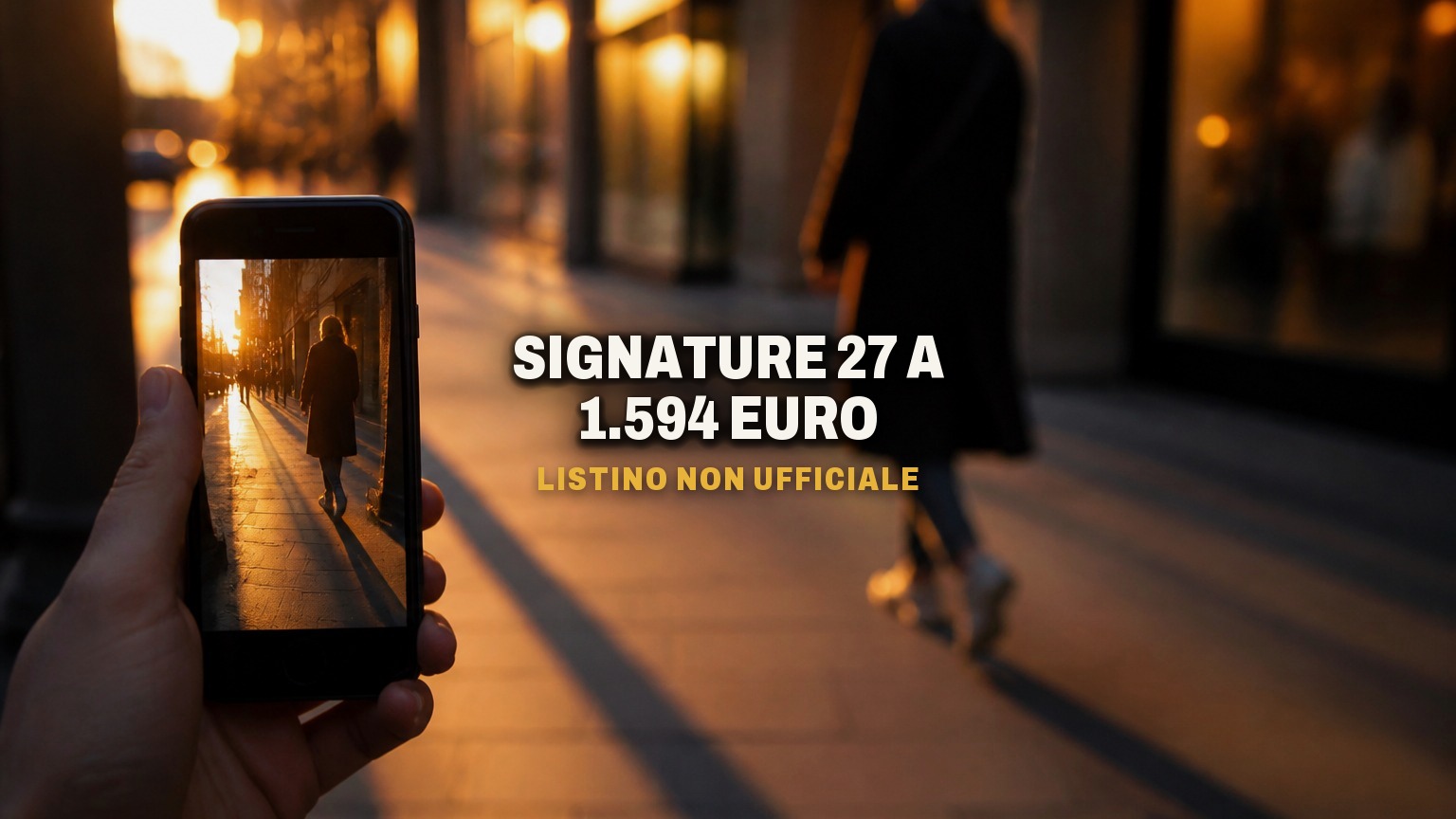 Motorola Signature 27 a 1.594,90 euro: un listino portoghese fa salire il prezzo del 60%