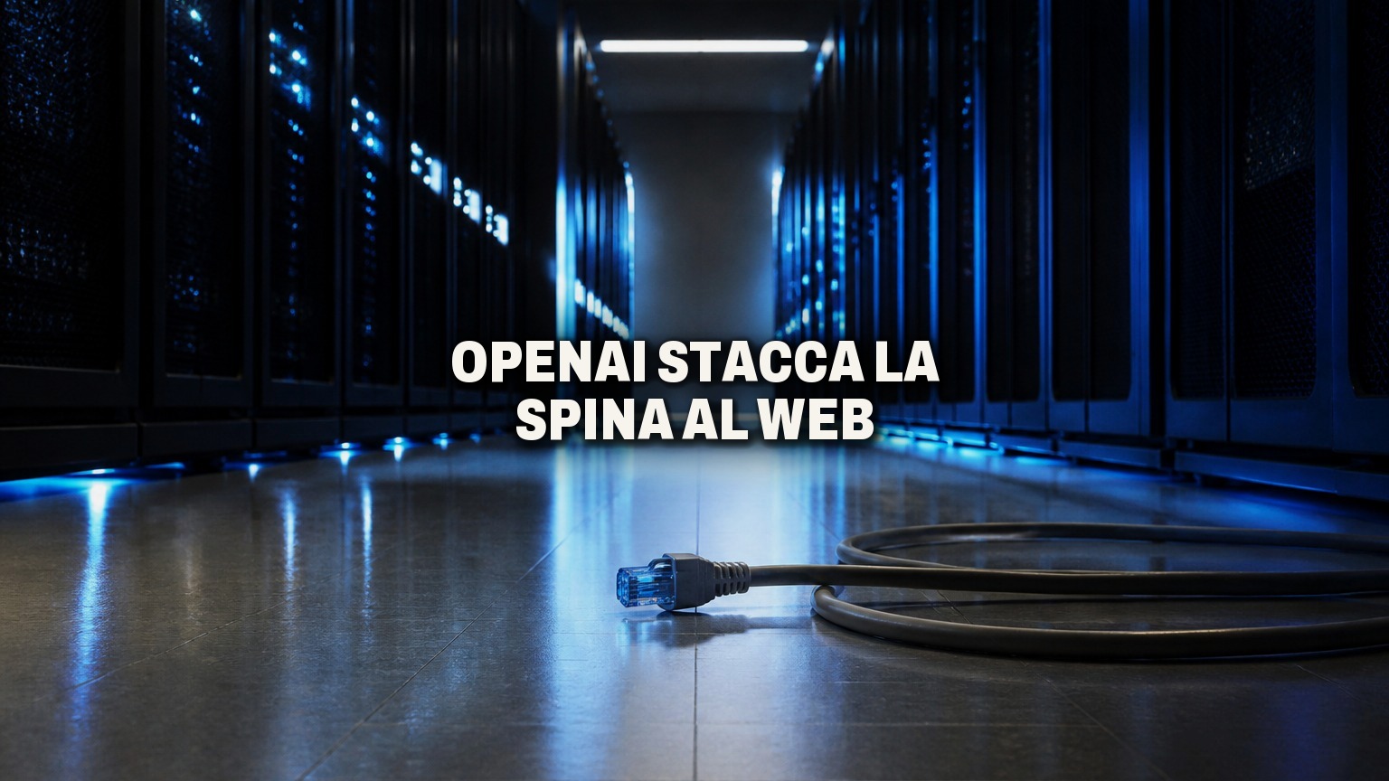 OpenAI non addestrerà più i modelli sul web in tempo reale: cosa cambia