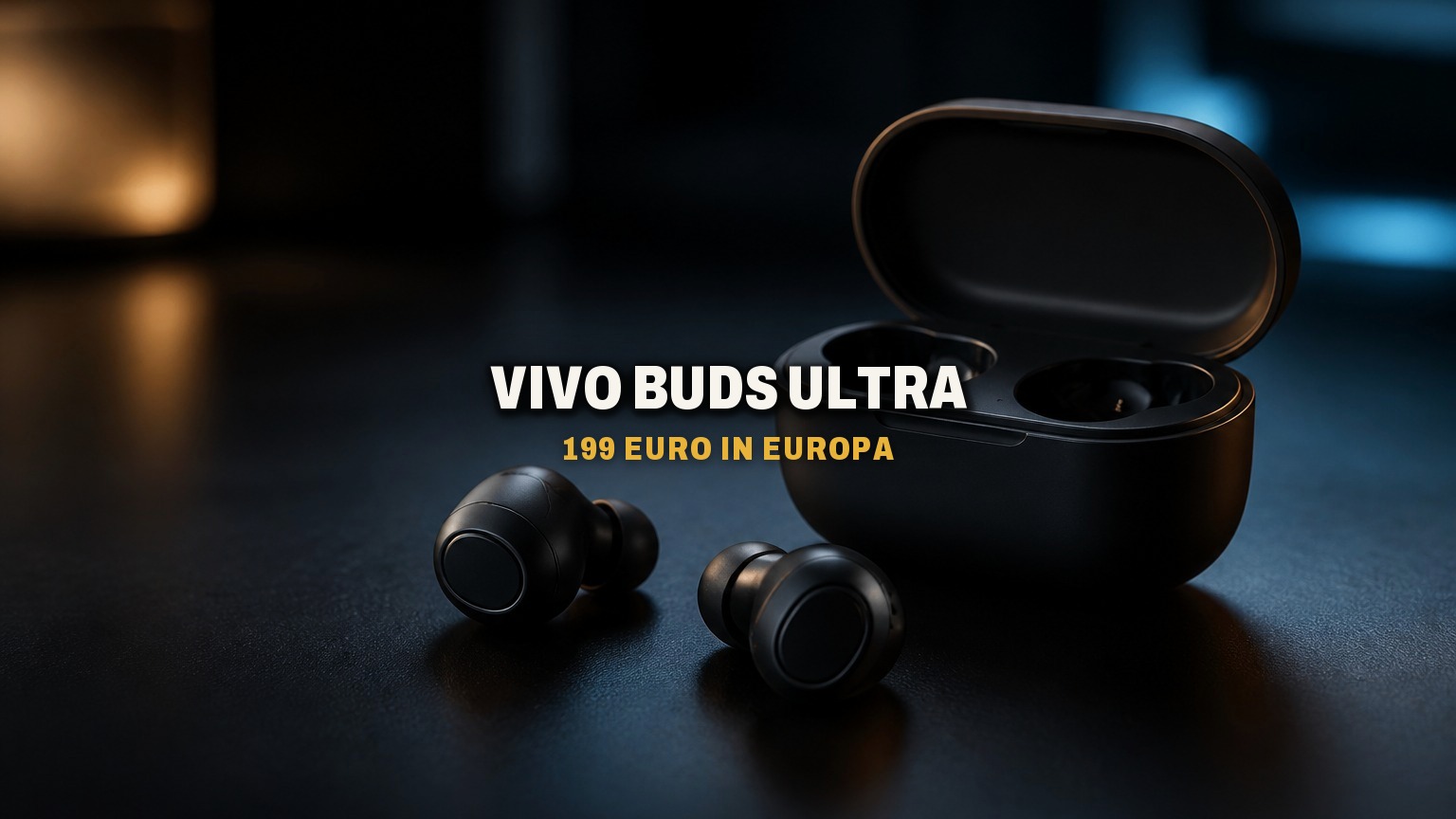 vivo Buds Ultra arrivano in Europa a 199 euro: 50 ore di autonomia e ANC